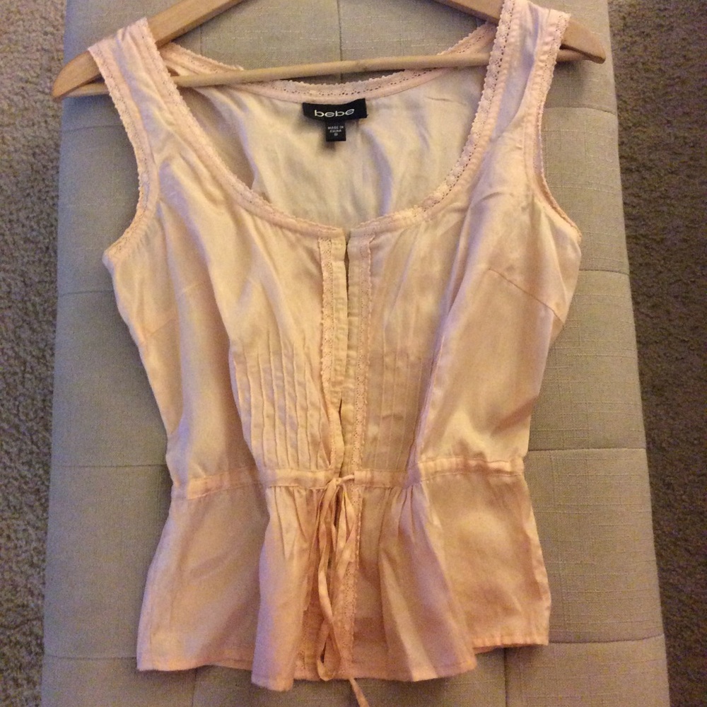 Bebe Peach Cami Top